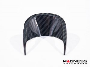 Maserati Ghibli Interior Trim - Carbon Fiber - Dashboard Clock Base Trim - Feroce Carbon